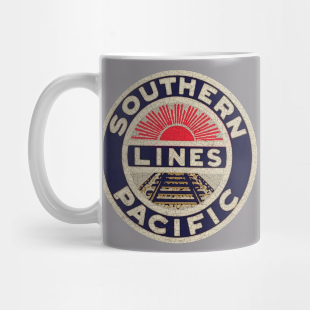 Southern Pacific Lines Railroad USA by Midcenturydave